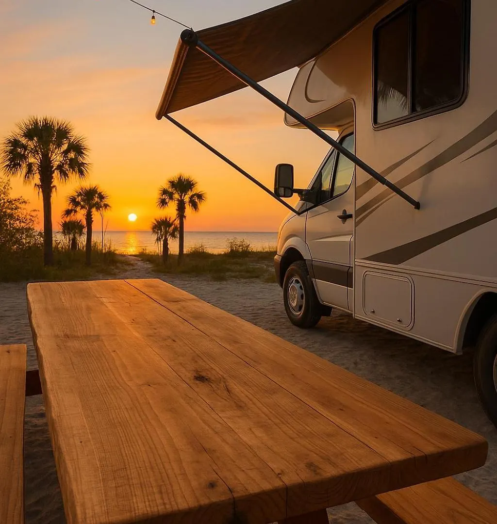 Motorhome Holbox Frente Al Mar Y Bioluminiscencia